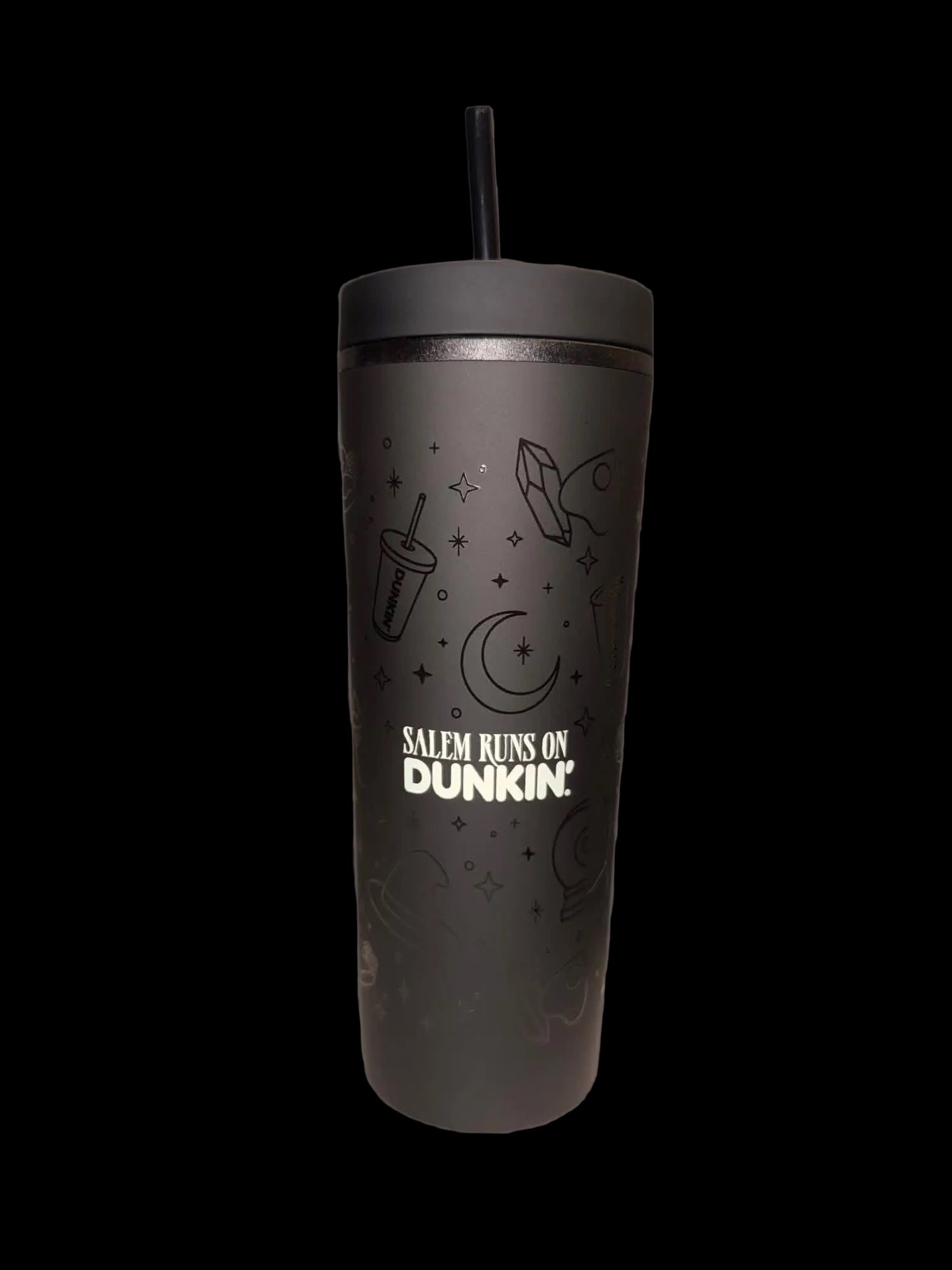 Salem Runs on Dunkin Tumbler