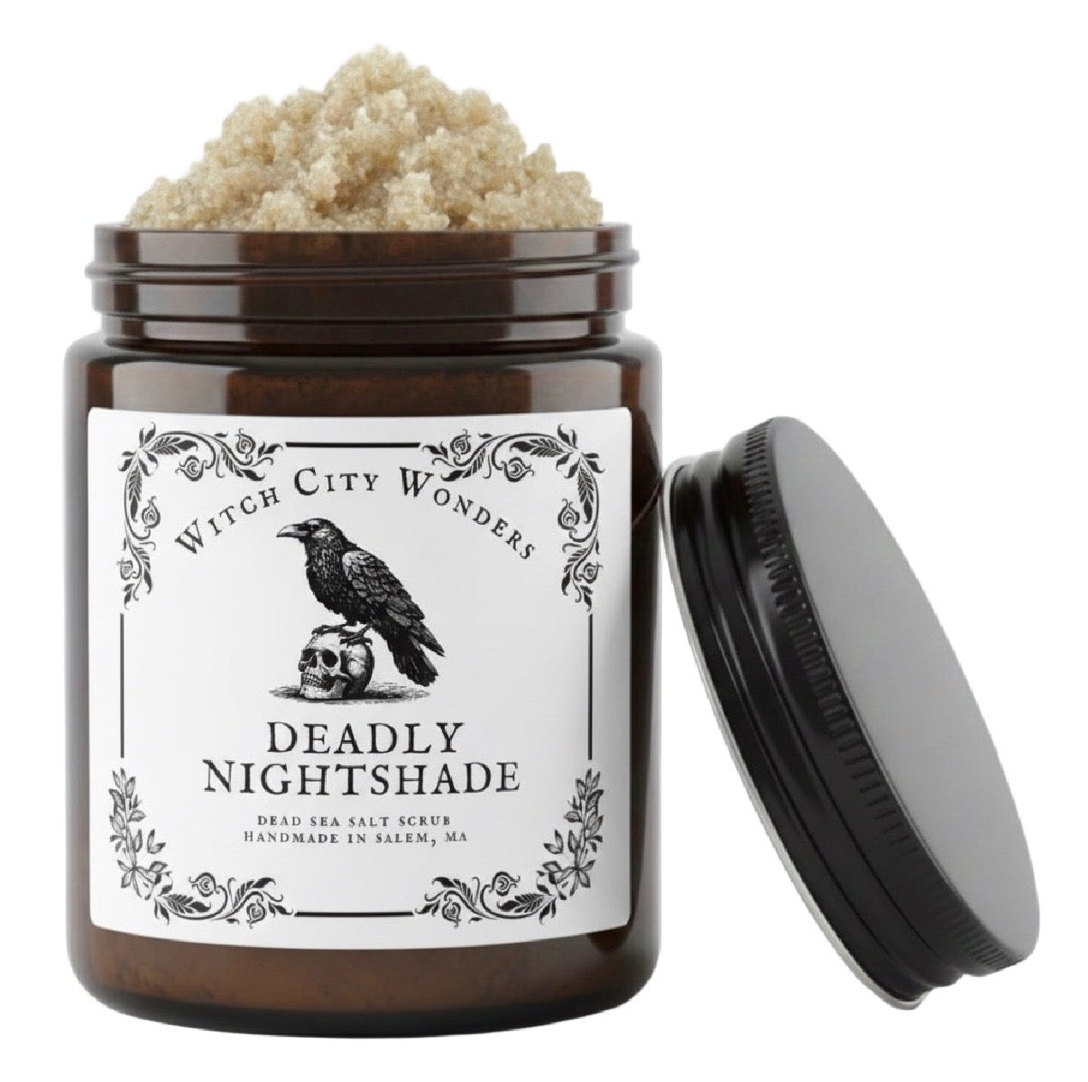 Deadly Nightshade Dead Sea Salt Scrub